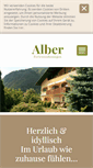 Mobile Screenshot of fewo-alber.com