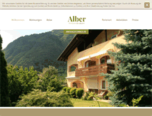 Tablet Screenshot of fewo-alber.com